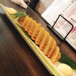 酒食家 ゆうひ - 【手作り揚げたて辛子蓮根】
