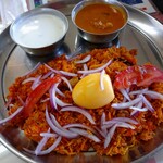 Shrija South Indian Restaurant - チキンビリヤニセット！うましっ！