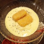 金町製麺 - 嶽きみの冷やしポタージュそば