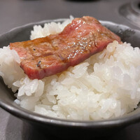 煌 焼肉 - ハラミ　オンザライス