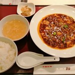 中国料理 百楽 - 「幸福麻婆豆腐セット」1000円