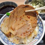 俺のそば - 俺のチャーシュー丼、ミニそば（大盛）1,100円