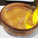 マリベン - ('12/10)残ったガーリックオイルはパンと一緒に