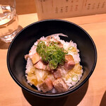 塩そば まえだ - 焼豚丼小