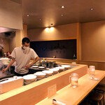 塩そば まえだ - 店内風景