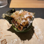 将人 - 白甘鯛の磯辺揚げ