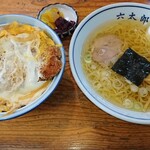 六太郎食堂 - カツ丼セット