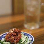 和牛と旬野菜 おすすめ家 - チャンジャ胡瓜