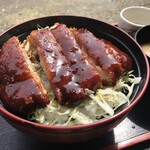 本丸茶屋 - ソースかつ丼1,100円