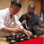 にくの匠 三芳 - 凛々しい大将☆