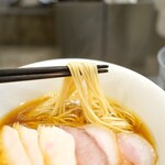 らぁ麺やまぐち - かけそばにチャーシュー