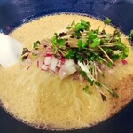 麺処 にぼし香 - ~鈴な凛さん御提供のどぐろベーススープ~