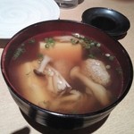 魚屋三代 彦蔵 - さんまつみれ汁　290円