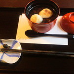 茶寮 宝泉 - ぜんざい