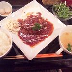 旬菜和洋 Koharu亭 - デミグラスソースのハンバーグランチ