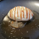 オマージュ - 洋梨のイル・フロッタント　スパイシーなキャラメルのスープ仕立て