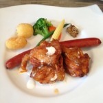 ワンシーン - タンドリーチキンとソーセージ