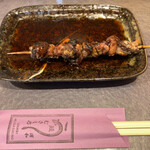 鰻 むさし乃 - 新仔御膳の肝焼き