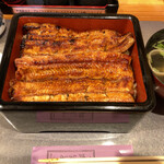 鰻 むさし乃 - 新仔御膳の鰻