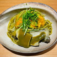 日本料理 晴山 - 鮑うどん