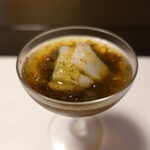 久 - もずくと烏賊の酢の物