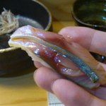 鮨 来多老 - 神奈川、松輪の黄金鯖。リフト(^-^)/