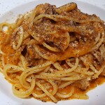 イタリア料理 小西屋 - 和牛すじ肉 丹後産ゴボウ トマトソース