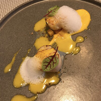 フィエルテ - 帆立とバターナッツカボチャ