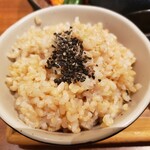 玄三庵　 - 玄米ご飯