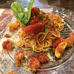 WOODPECKER CAFEDINING - フレッシュトマトの冷製パスタ