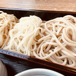 Teuchi Soba Ninomiya - 三色せいろ　¥1000-