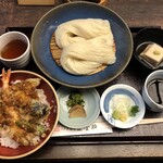 佐藤養助 - 天丼セット1400円