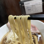 麺処 うきとみ - 魚介しょうゆそばの麺リニューアル