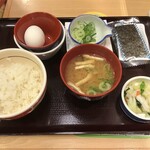 すき家 - 納豆定食ミニ