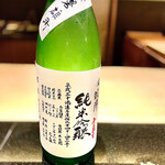 いちかわ - ◎悦凱陣（香川県）純米吟醸（香川県…芳醇重厚なフルボディ）コクのあるしっかりした主張するお酒でした
      ※あまりにも際立ったのでボトルを見せて頂きました。