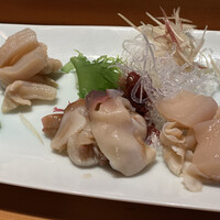 伊勢鮨 - 貝類のお造り盛り合わせ