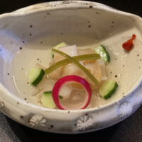 伊勢鮨 - 白ミル貝は薄味の出汁が最高 
