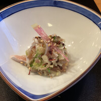 伊勢鮨 - あじのなめろうみたいなつまみ