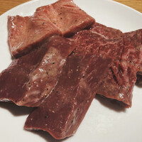 ビーフキッチン 渋谷店 - ハツ・上タン・特選ハラミ