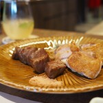 Sai Teppan - お肉の特別ステーキコース。