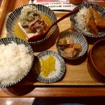 肉豆冨とレモンサワー 大衆食堂 安べゑ - 肉豆冨定食（白）
