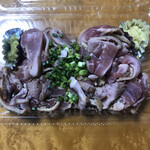 鳥征商店 - 料理写真:鶏のたたき(もも肉) 