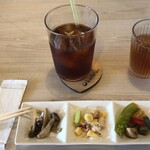 カエル カフェ ケロロ - ランチに先付けが有りました