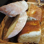 Bistro flat - ('12/11)セットのパン（二人分＝お代わり可）