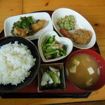 千石食堂 - ヘルシー定食（魚）