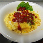 千石食堂 - このお店のオリジナル・オムライス