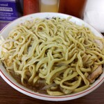 ラーメン二郎 - 天地返し