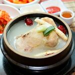 Half Samgyetang set meal