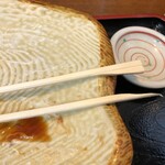 とんかつ杉 - 安い割りばし