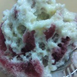 赤乃れん - 2杯目、ちょこっとミルクぶどう